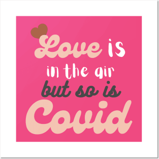 COVID Valentines Posters and Art